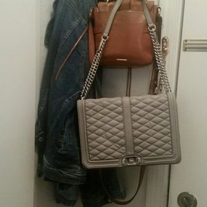 Rebecca mikoff love quilted cross body